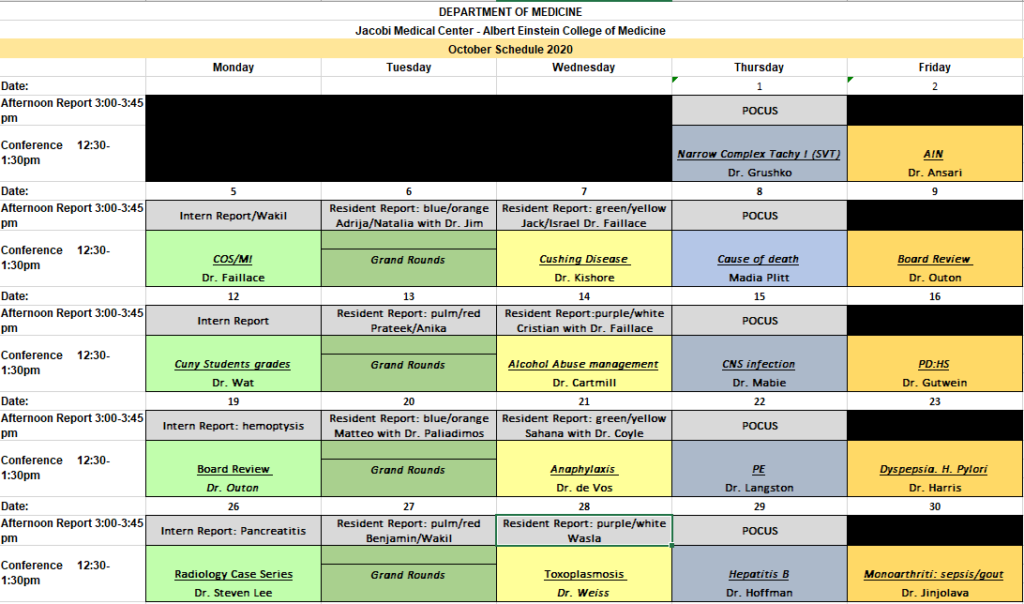 Conference Schedules – Welcome To